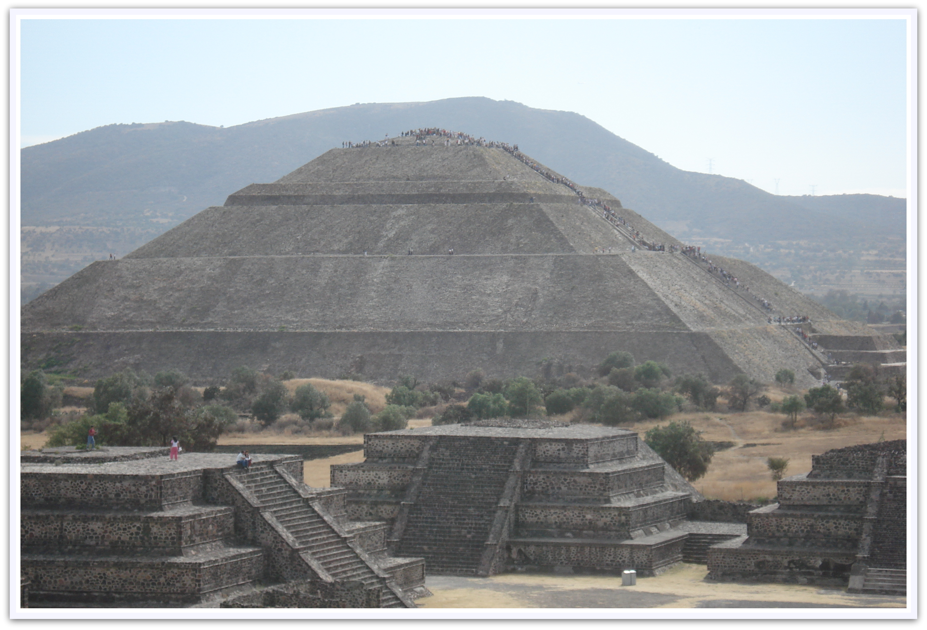 Maya Pyramiden von Teotihuacan in Mexico City