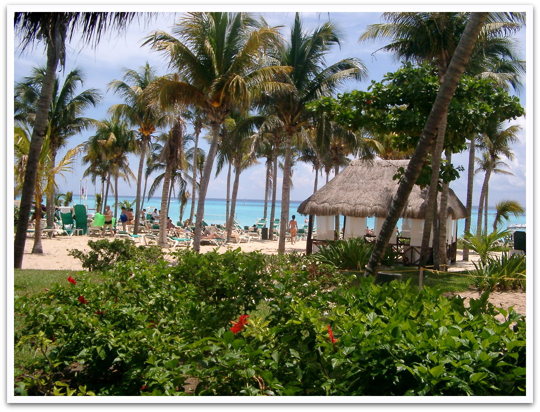 Playa del Carmen an der Karibik-Küste Mexikos